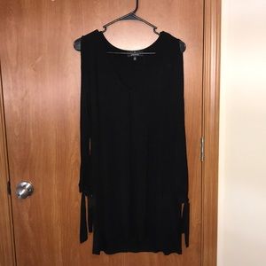 Black Long sleeve dress.